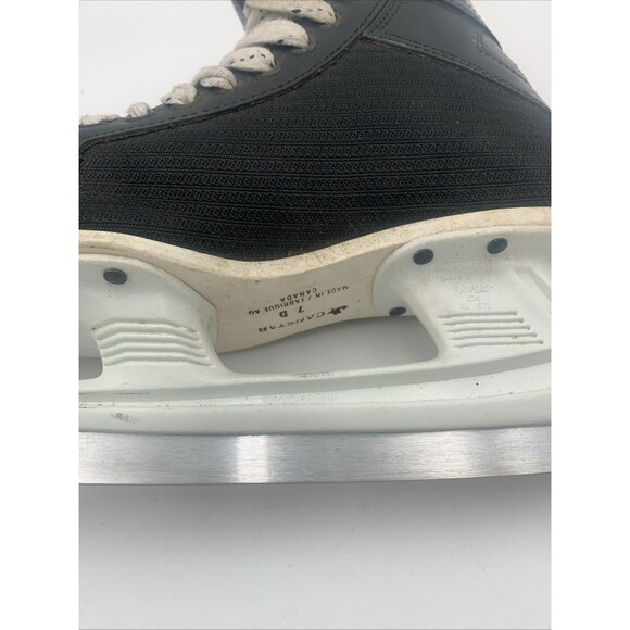 Bauer Black Panther Skates, Size 7 D Made in Canada - Picture 9 of 16